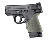 Hogue HandAll Beavertail Grip Sleeve, S&W M&P Shield, Ruger LC9, Glock 26/27, Olive Drab - 743108184011 