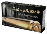 Sellier & Bellot SB222A, 222 REM, 50gr Soft Point, 20 Rds - 754908510030 