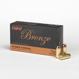 PMC Bronze, .40 S&W, 180 Grain, FMJ-FP, 50 Rounds - 741569070454 