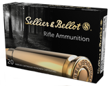Sellier & Bellot SB764B, 7x64mm Brenneke, 173gr Soft Point Cut Through Edge, 20 Rds, Brass - 754908511860 