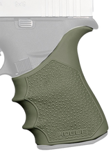 Hogue HandALL Beavertail Grip Sleeve, OD Green, Rubber - 743108182116 