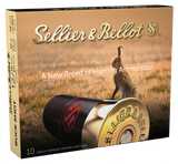 Sellier & Bellot SB12BSI Hunting, 12 Gauge, 2.75" Shell, 12 Pellets, 1 1/8 oz, 1 Buck Shot, 10 Per Box/25 Case - 754908533268 