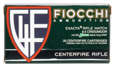 Fiocchi 65CMMKC Hyperformance Compete, 6.5 Creedmoor, 142 Grain, 200 Rds 