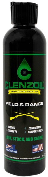 Clenzoil 2007 Field & Range Solution, 8 oz, Cleaner/Lubricant/Protector - 893791002007 
