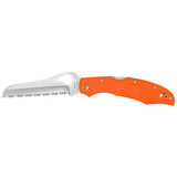 Spyderco Cara Cara 2 Rescue, Serrated Edge, Orange - 716104402199 Spyderco Cara Cara 2 Rescue, Serrated Edge, Orange - 716104402199