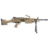 FN M249S Standard, 5.56 NATO, 18.5" Barrel, 30/200 Rds, Flat Dark Earth - 845737015091 