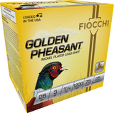 Fiocchi 283GP75 Golden Pheasant Extrema, 28 Gauge, 3" Shells, 250 Rds - 762344710617 