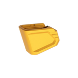 Tyrant CNC TDG17MAGEXGLD Magazine Extension, Gold, Aerospace Grade Aluminum - 7426848613708 