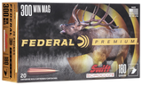 Federal P300WSS1 Premium 300 Win Mag, 180 Grain, Swift Scirocco II, 200 Rounds - 604544656077 