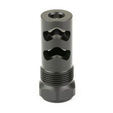 Wilson Combat Rapid Thread Muzzle Brake, 9MM, 5/8X24 Thread Pitch, Black Melonite - 810025503925 