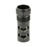 Wilson Combat Rapid Thread Muzzle Brake, 9MM, 5/8X24 Thread Pitch, Black Melonite - 810025503925 