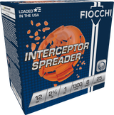 Fiocchi 12CPTR8 Exacta Target Interceptor Spreader, 12 Gauge, 2.75" Shell, 25 Rds/Box, 10 Boxes/Case - 762344701813 