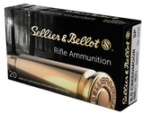 Sellier & Bellot 6.5Creedmoor 156gr Soft Point, 20 Rds, Brass - 754908512621 