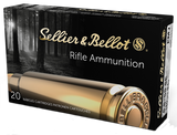 Sellier & Bellot SB6555C, 6.5X55 Swedish, 140gr FMJ BT, 20 Rounds - 754908511389 