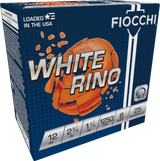 Fiocchi Exacta Target White Rino, 12 Gauge, 2.75" Shell, 25 Rds/Box, 10 Boxes/Case 
