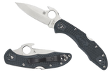 Spyderco Delica 4 Lightweight Emerson Opener, VG-10 Steel, Gray FRN Handle - 716104001590 Spyderco Delica 4 Lightweight Emerson Opener, VG-10 Steel, Gray FRN Handle - 716104001590