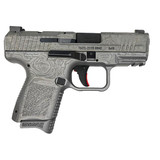 Century Canik TP9 Elite SC, 9MM Luger, 3.60" Barrel, 12/15 Rds, Damascus Silver - 787450850088 Century Canik TP9 Elite SC, 9MM Luger, 3.60" Barrel, 12/15 Rds, Damascus Silver - 787450850088