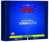 CCI Pest Control, 10MM AUTO, 105 Grain, 200 Rds - 604544695779 