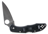 Spyderco Delica 4, VG-10 Flat Ground, Fiberglass Reinforced Nylon Black Spyderco Delica 4, VG-10 Flat Ground, Fiberglass Reinforced Nylon Black