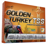 Fiocchi Golden Turkey TSS, 410 Bore, 3" Barrel, 50 Rds, Tungsten Super Shot 