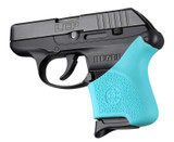 Hogue Handall Hybrid Ruger LCP Grip Sleeve, Aqua - 743108181041 