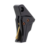 Tyrant CNC I.T.T.S Trigger, Black/Gold, Fits Glock Gen3-4 - 7426848614637 