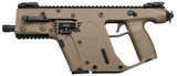 Kriss Vector SDP Gen 2, .40 S&W, 5.50" Barrel, 15 Rds, Flat Dark Earth - 810237024287 