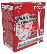 Fiocchi 12SDHV75 Shooting Dynamics Target, 12 Gauge, 2.75" Barrel, 250 Rds - 762344712796 