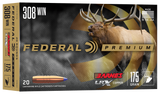 Federal Premium, 308WIN, 175 Grain, Barnes LRX, 200 Rounds 