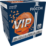 Fiocchi 28VIP8 Exacta Target VIP, 28Gauge, 2.75" Barrel, 25 Rds, Lead - 762344704784 