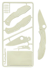 Spyderco PLKIT1 Delica 4 Plastic Kit, Glow-In-The-Dark, Plastic Spyderco PLKIT1 Delica 4 Plastic Kit, Glow-In-The-Dark, Plastic
