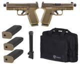 Ruger RXM Tactical Bundle, 9MM, 4.00" Barrel, 15 Rds, 2 Tone FDE - 756542285886 