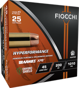 Fiocchi Hyperformance, 45 Colt, 200 Grain, 200 Rds - 762344713441 