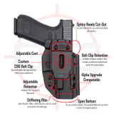 C&G Holsters S&W M&P Shield 9/40 IWB Covert, Black - 840339705265 