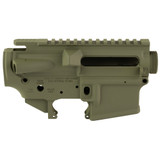 Sons of Liberty Gun Works Scalper AR-15 Receiver Set, Olive Drab Green, Cerakote Finish - 644625283037 