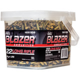 CCI Blazer 22LR, 38 Grain, 1500 Rounds - 604544652321 