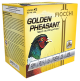 Fiocchi 28GP5 Golden Pheasant Extrema, 28 Gauge, 2.75" Length, 7/8 oz, 5 Shot, 250 Rds - 762344703893 