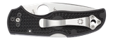 Spyderco Native 5 Lightweight, 2.95" Spear Point Blade, Black FRN Handle 
