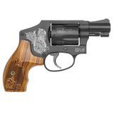 Smith & Wesson 442 Engraved, 38 S&W Spl, 1.875" Barrel, 5 Rds, Black Oxide - 022188144567 Smith & Wesson 442 Engraved, 38 S&W Spl, 1.875" Barrel, 5 Rds, Black Oxide - 022188144567