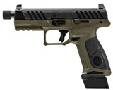 Beretta APX A1 Tactical, 9MM, 4.80" Barrel, 21 Rds, OD Green/Black - 082442969749 