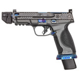 Smith & Wesson M&P9 M2.0, 9MM, 4.88" Barrel, 23 Rds, Gray Armonite/Blue PVD - 022188900729 