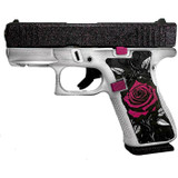 Glock 43X, 9MM, 3.41" Barrel, 10 Rds, Glitter Tango Rose - 050806002777 Glock 43X, 9MM, 3.41" Barrel, 10 Rds, Glitter Tango Rose - 050806002777