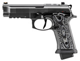 Beretta 92XI SAO Limited, 9MM, 4.70" Barrel, 22 Rds, Black/White - 082442975979 