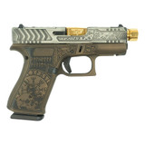 Glock G43X, 9MM Luger, 3.92" Barrel, 10 Rds, Distressed Cerakote - 757106323143 