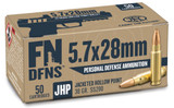 FN DFNS, 5.7X28MM, 30 Grain JHP, 50 Rds 