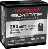 Winchester Silvertip, 380 ACP, 85 gr, 100 Rds - 020892643055 