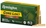 Remington Core-Lokt Copper, 243 Win, 85gr Copper Hollow Point - 047700278568 