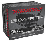 Winchester Silvertip, 357 MAG, 145 Grain, 20 Rounds - 020892227774 Winchester Silvertip, 357 MAG, 145 Grain, 20 Rounds - 020892227774