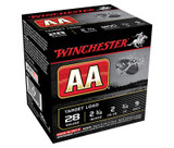 Winchester AA Target Load, 28 Gauge, 2.75", 3/4 oz, #9 Shot - 020892004887 Winchester AA Target Load, 28 Gauge, 2.75", 3/4 oz, #9 Shot - 020892004887