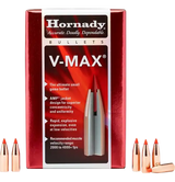 Hornady 17105 V-Max, 17 Cal, .172 Diameter, 25 gr, V-Max, 100 Per Box 